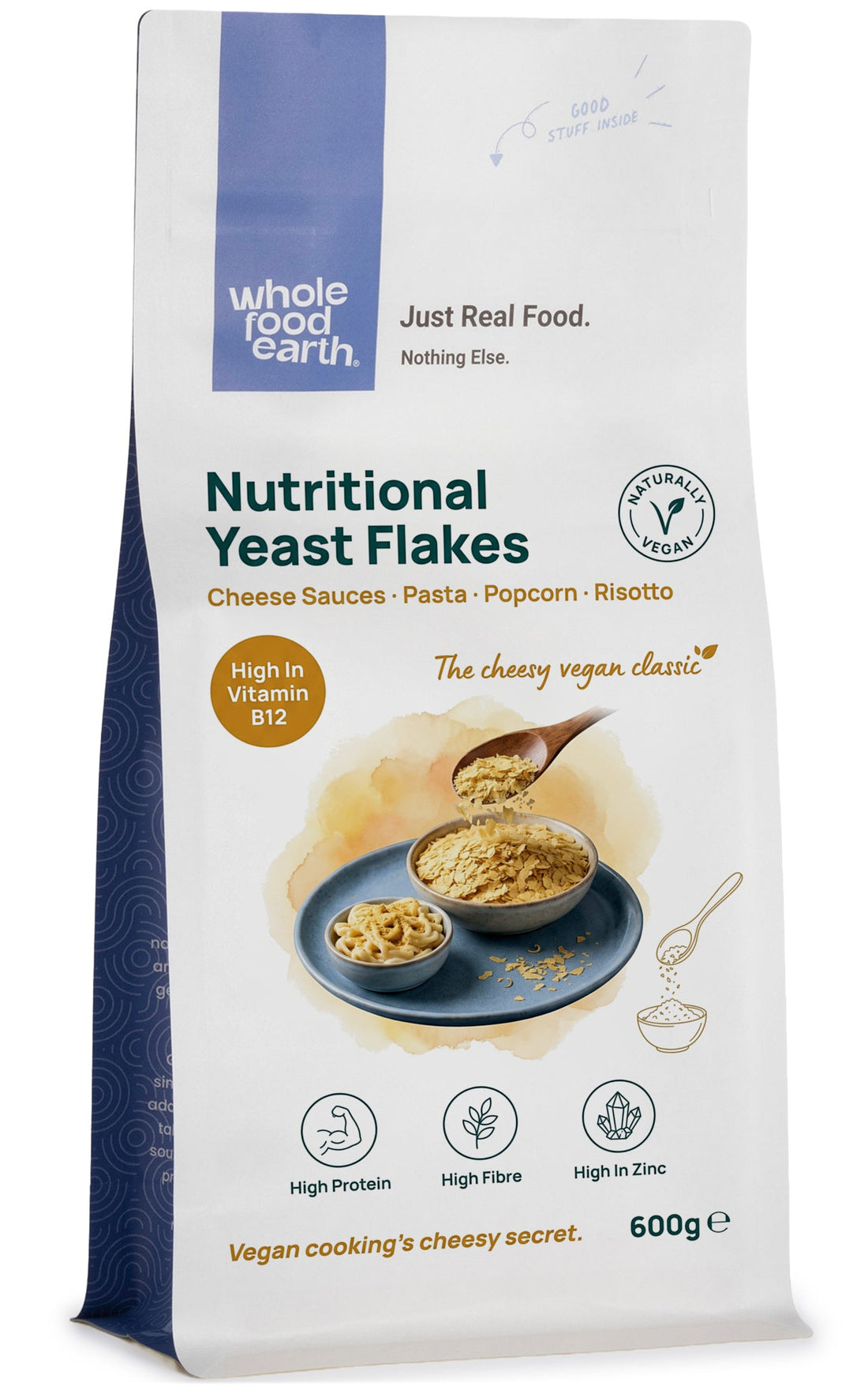 Nutritional Yeast Flakes (Nooch with B12)