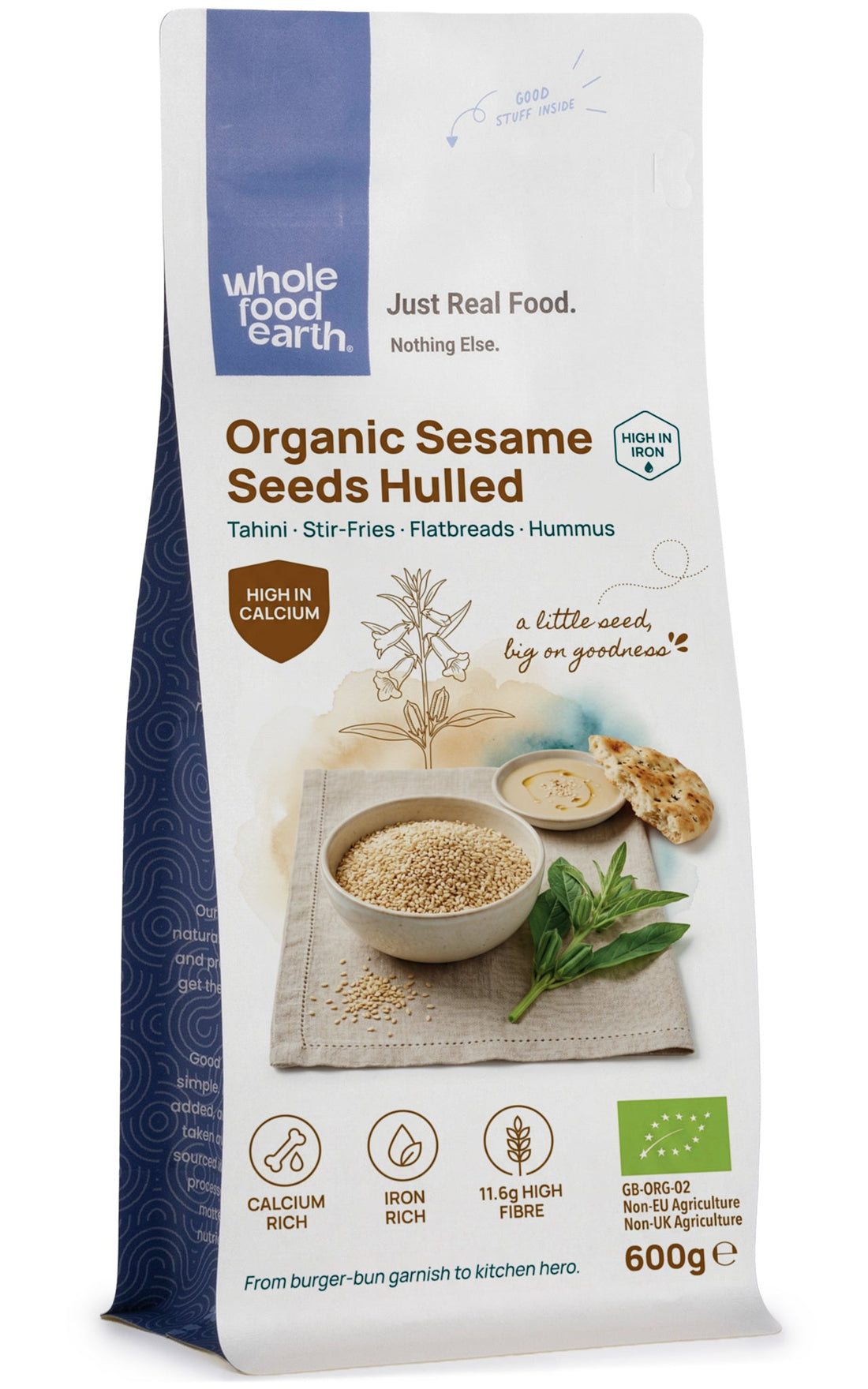 Organic Sesame Seeds Hulled