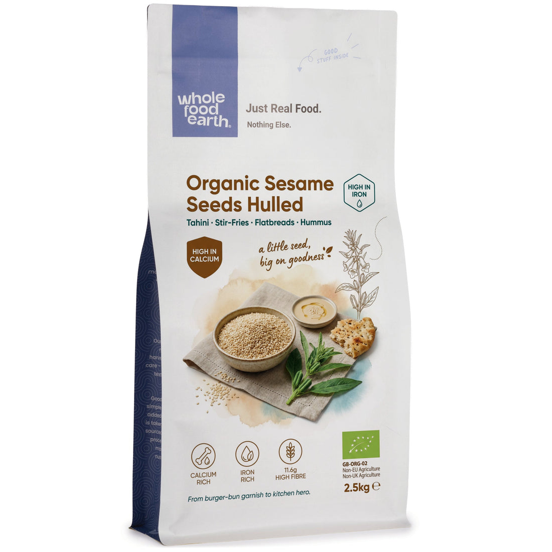 Organic Sesame Seeds Hulled