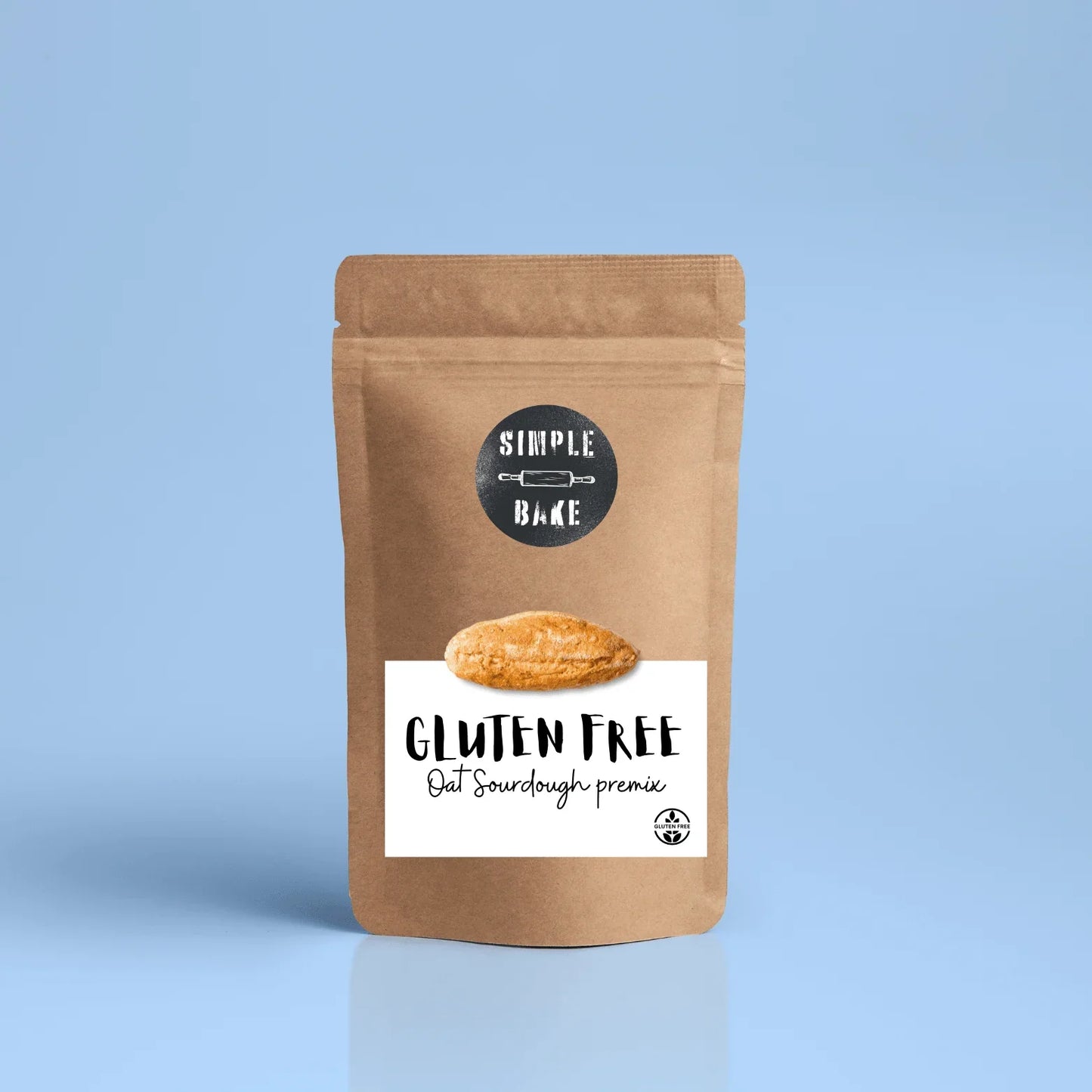 Simple Bake gluten-free oat bread premix, easy homemade baking mix UK